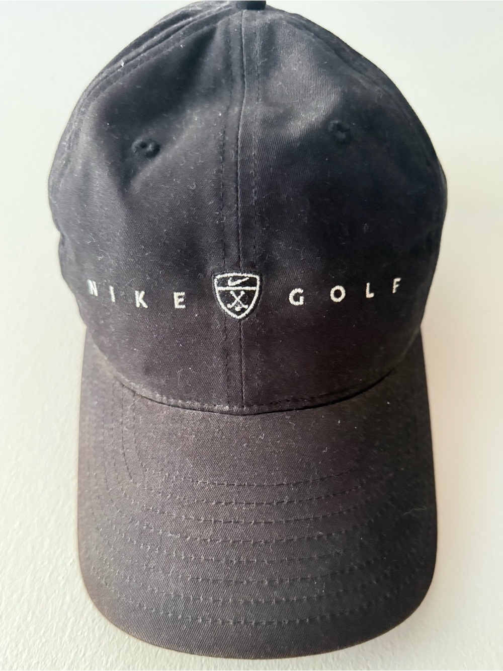 Nike Golf Dad Hat Black Strap Back
